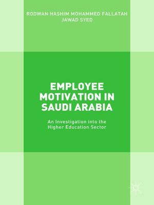 cover image of Employee Motivation in Saudi Arabia